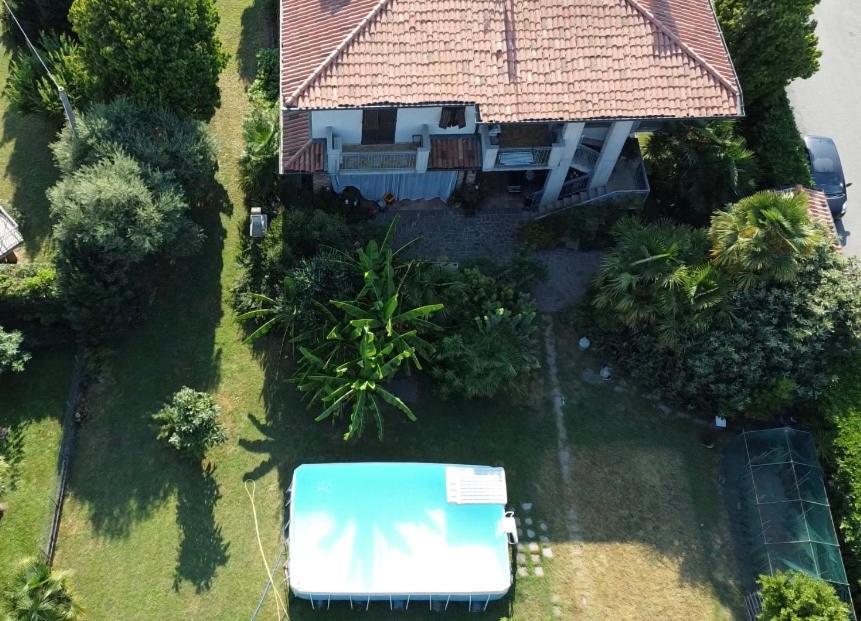 Il Giardino Di Emilia - Intero Appartamento In Villa Con Giardino Privato E Piscina Estiva Pontirolo Nuovo Bagian luar foto